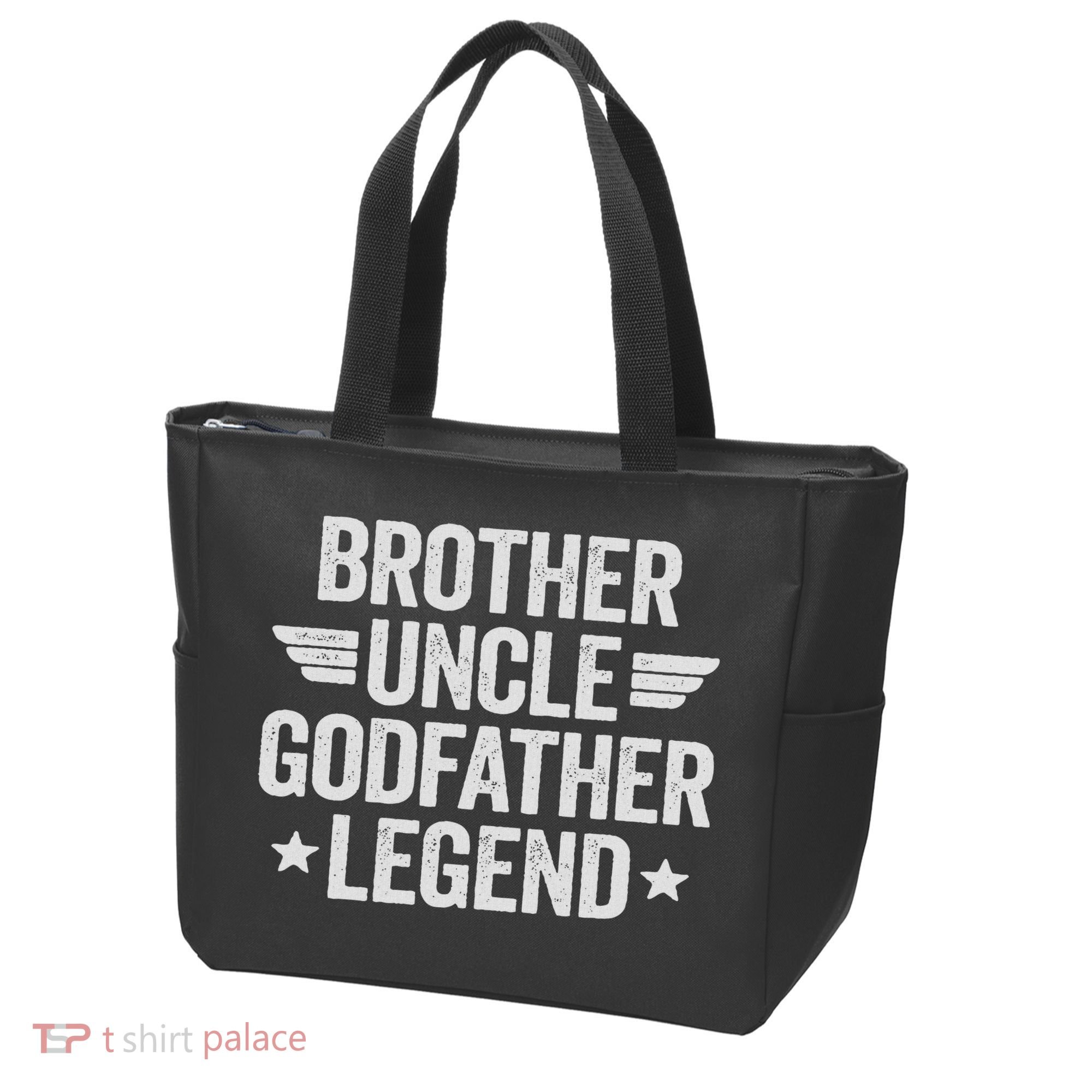Brother Uncle Godfather Legend Tote Bag