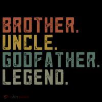 Brother Uncle Godfather Legend Ornament thumb 1