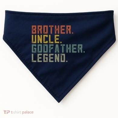 Brother Uncle Godfather Legend USA-Made Doggie Bandana