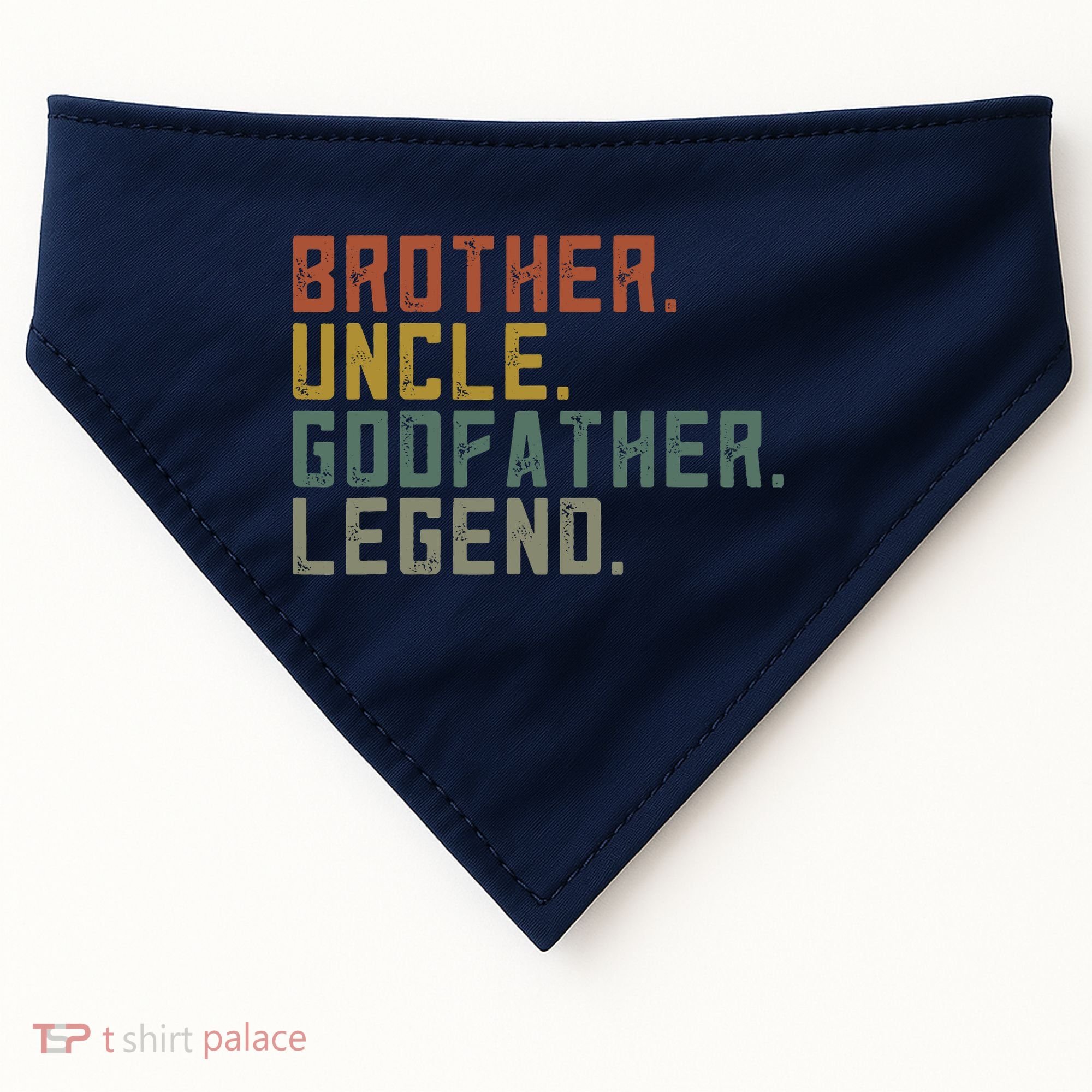 Brother Uncle Godfather Legend USA-Made Doggie Bandana