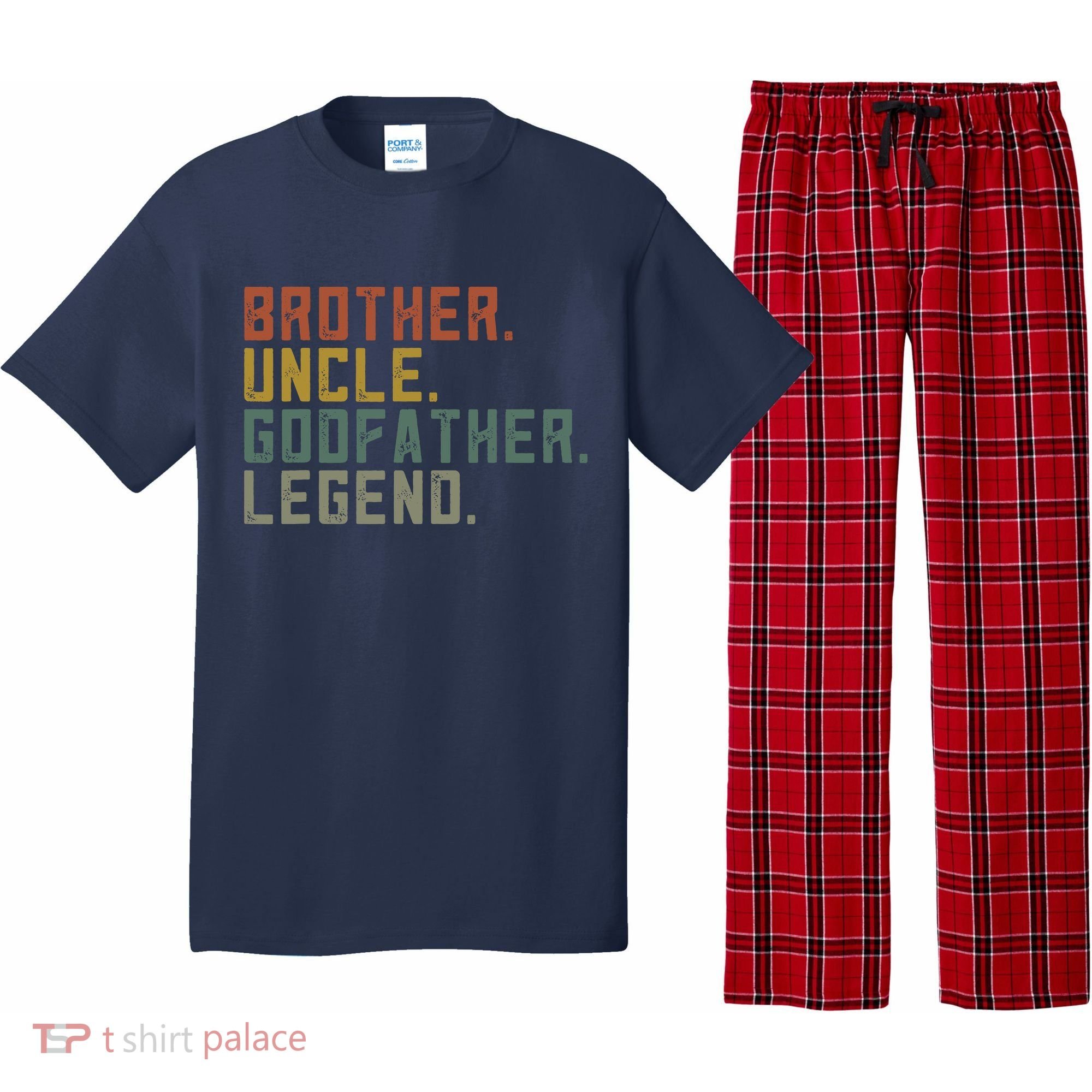 Brother Uncle Godfather Legend Pajama Set