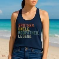 Brother Uncle Godfather Legend Women's Tank Top thumb 2