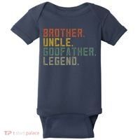 Brother Uncle Godfather Legend Baby Bodysuit thumb 0