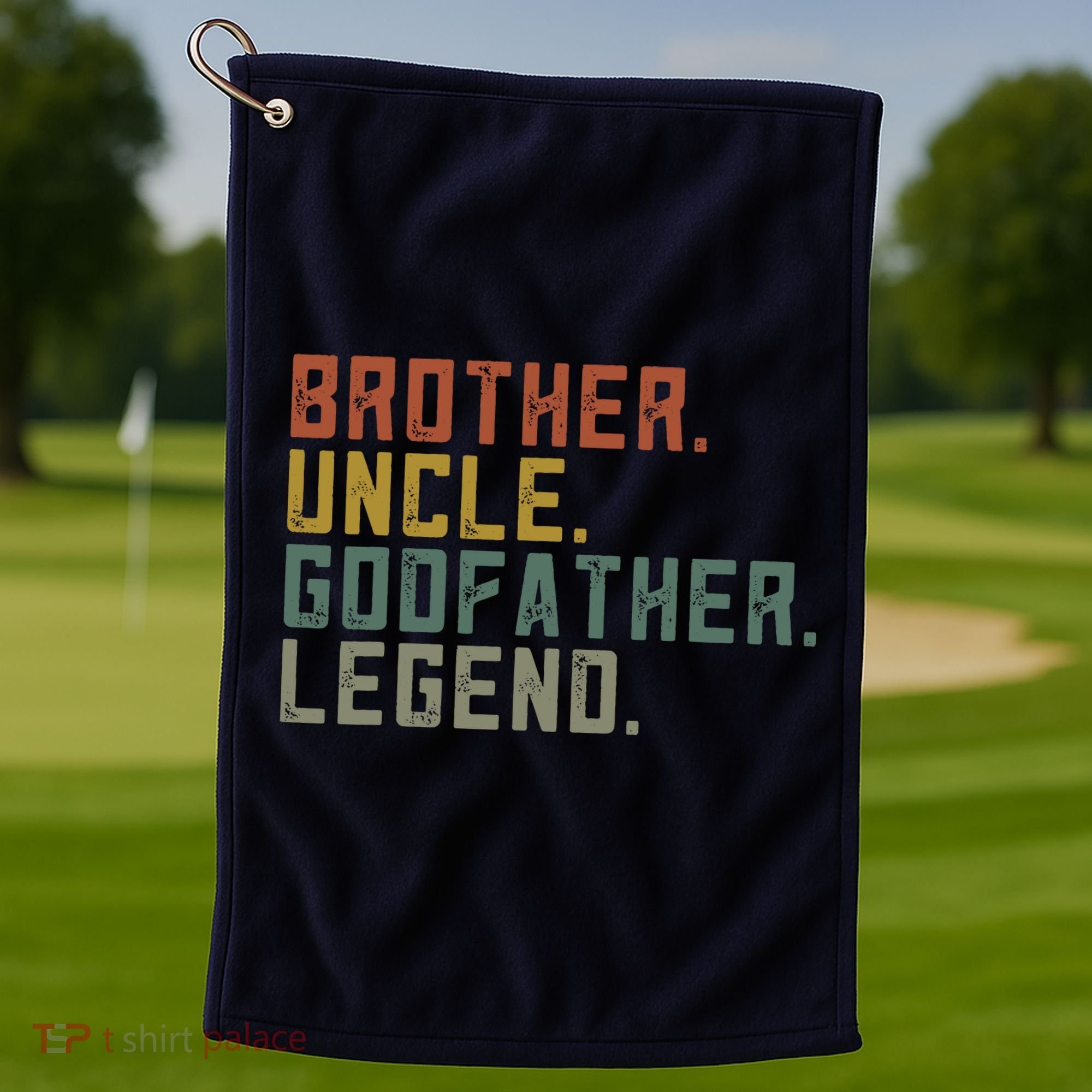 Brother Uncle Godfather Legend Golf Towel