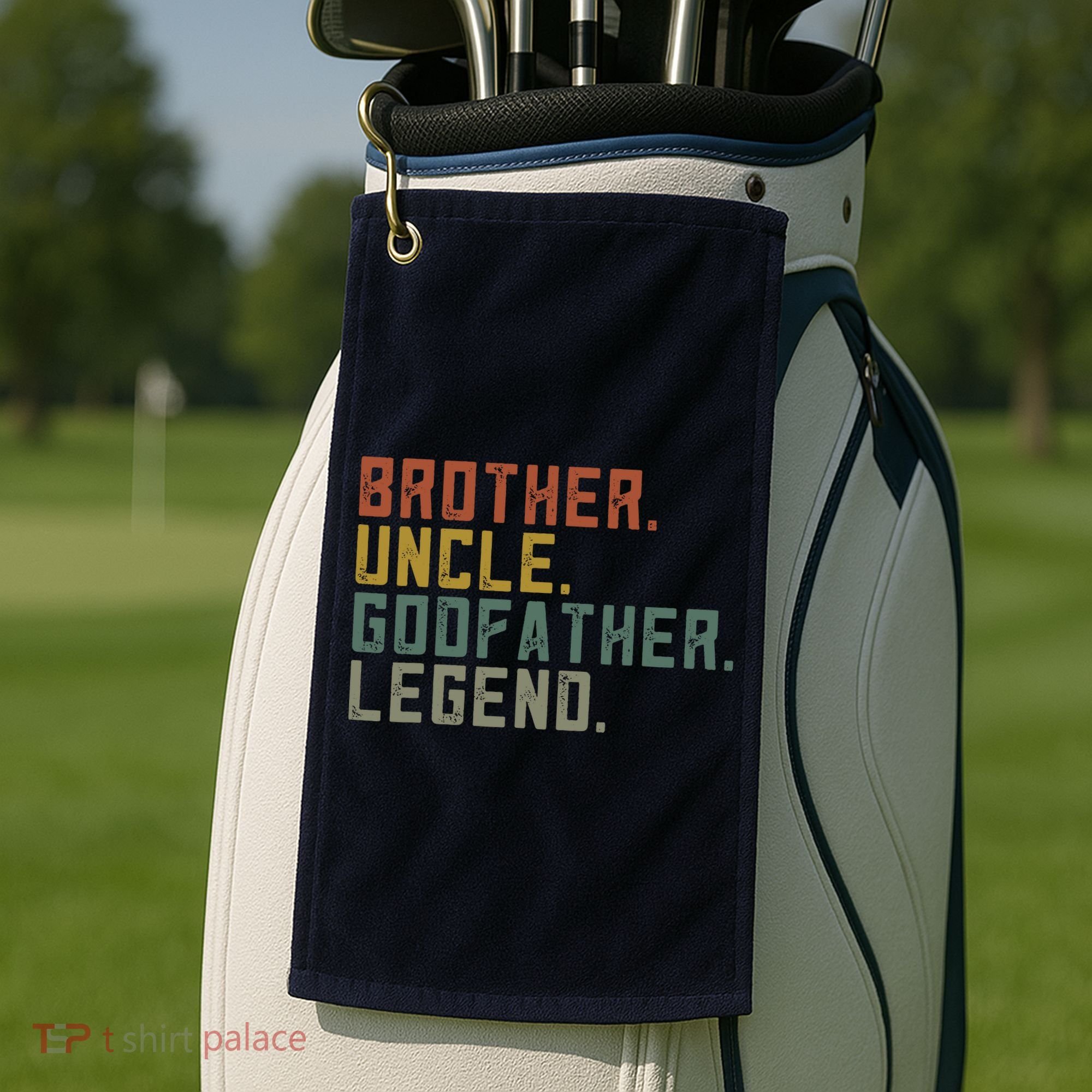 Brother Uncle Godfather Legend Golf Towel