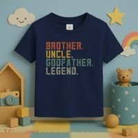 Brother Uncle Godfather Legend Toddler T-Shirt thumb 3