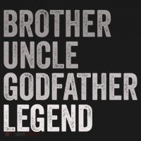 Brother Uncle Godfather Legend Favorite Best Uncle Meaningful Gift Doggie Tank thumb 4