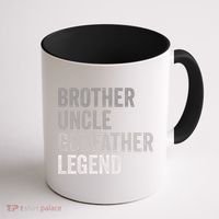 Brother Uncle Godfather Legend Favorite Best Uncle Meaningful Gift Coffee Mug thumb 1