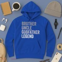 Brother Uncle Godfather Legend Favorite Best Uncle Meaningful Gift Hoodie thumb 3