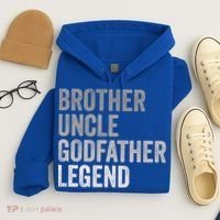 Brother Uncle Godfather Legend Favorite Best Uncle Meaningful Gift Hoodie thumb 4
