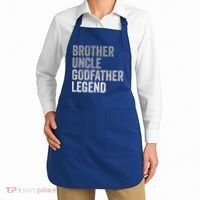 Brother Uncle Godfather Legend Favorite Best Uncle Meaningful Gift Apron thumb 2