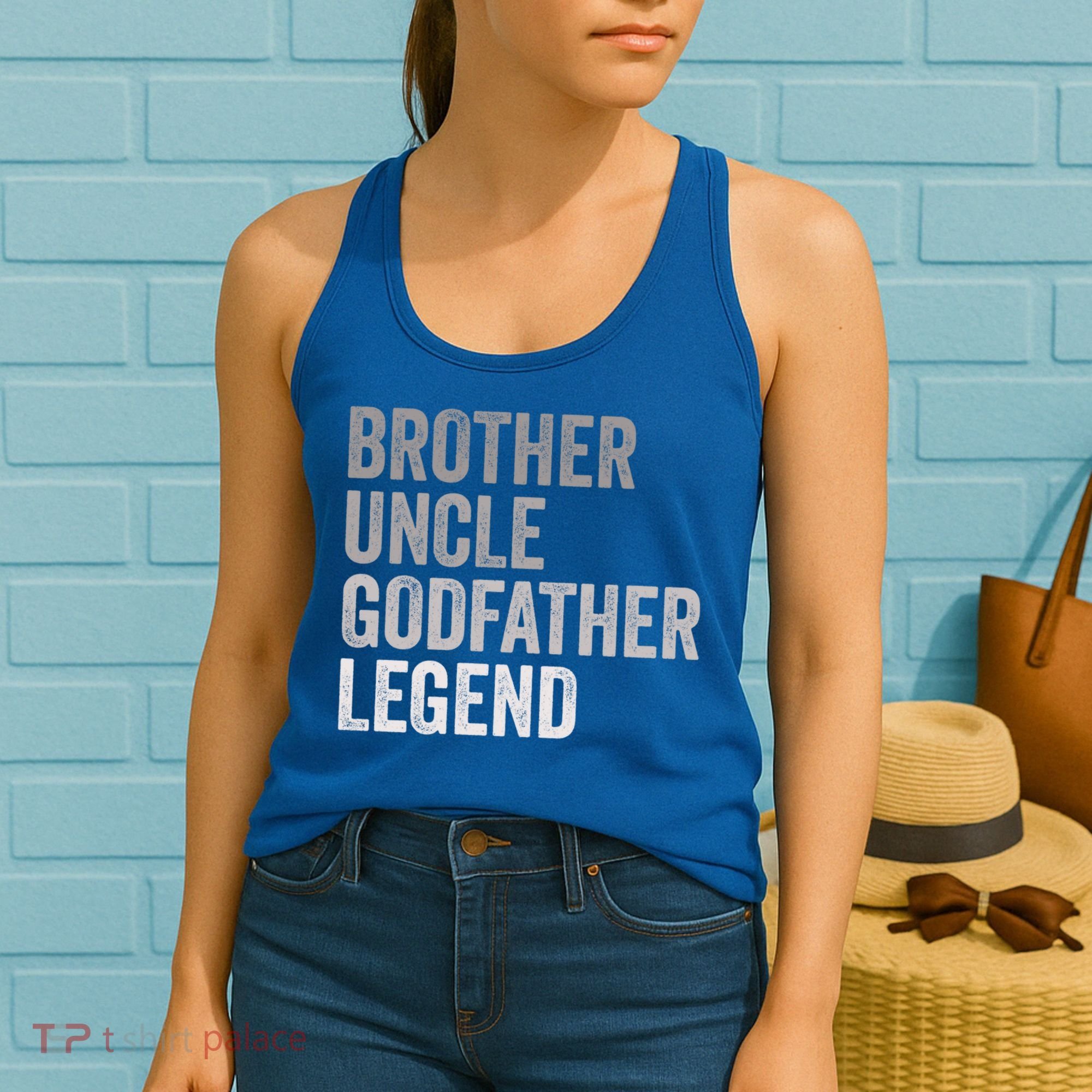 Brother Uncle Godfather Legend Favorite Best Uncle Meaningful Gift Women's Tank Top