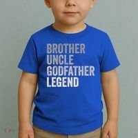 Brother Uncle Godfather Legend Favorite Best Uncle Meaningful Gift Toddler T-Shirt thumb 2