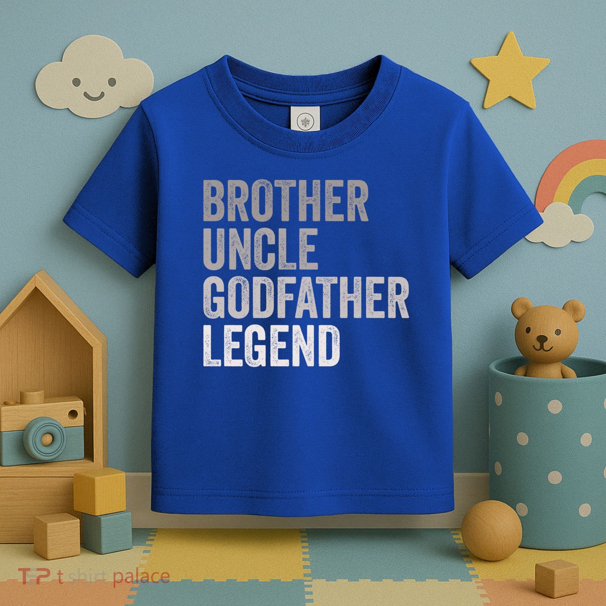 Brother Uncle Godfather Legend Favorite Best Uncle Meaningful Gift Toddler T-Shirt