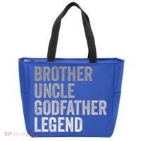 Brother Uncle Godfather Legend Favorite Best Uncle Meaningful Gift Tote Bag thumb 0