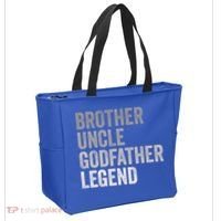 Brother Uncle Godfather Legend Favorite Best Uncle Meaningful Gift Tote Bag thumb 2