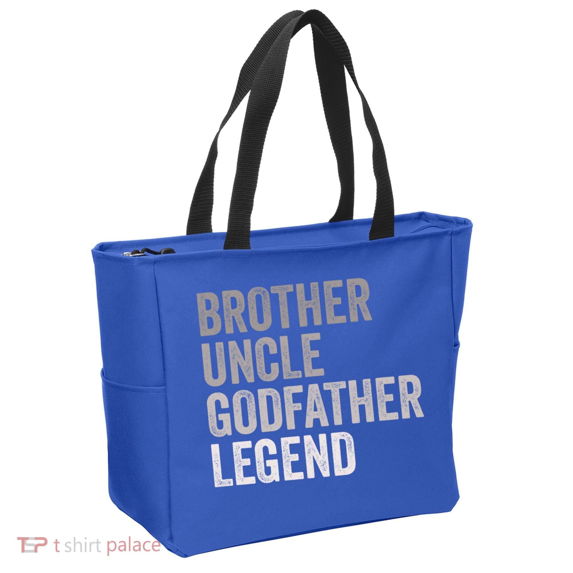 Brother Uncle Godfather Legend Favorite Best Uncle Meaningful Gift Tote Bag