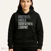 Brother Uncle Godfather Legend Best Funny Uncle Hoodie thumb 5