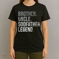 Brother Uncle Godfather Legend Best Funny Uncle T-Shirt thumb 4