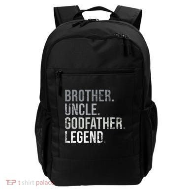 Brother Uncle Godfather Legend Best Funny Uncle Backpack