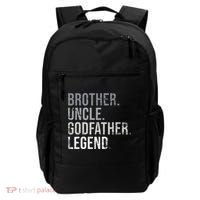 Brother Uncle Godfather Legend Best Funny Uncle Backpack thumb 0