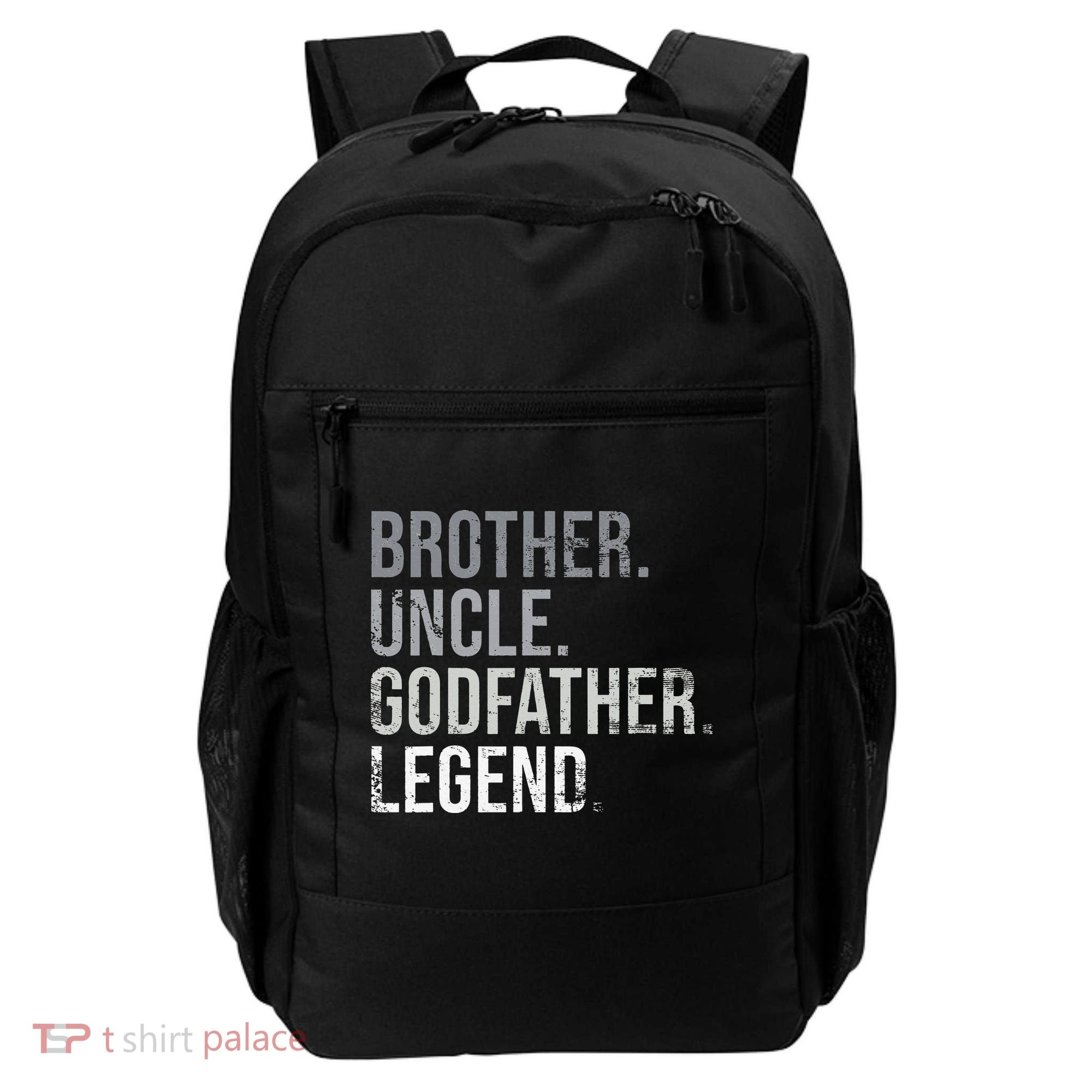 Brother Uncle Godfather Legend Best Funny Uncle Backpack