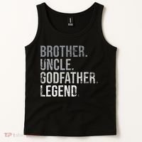 Brother Uncle Godfather Legend Best Funny Uncle Tank Top thumb 2