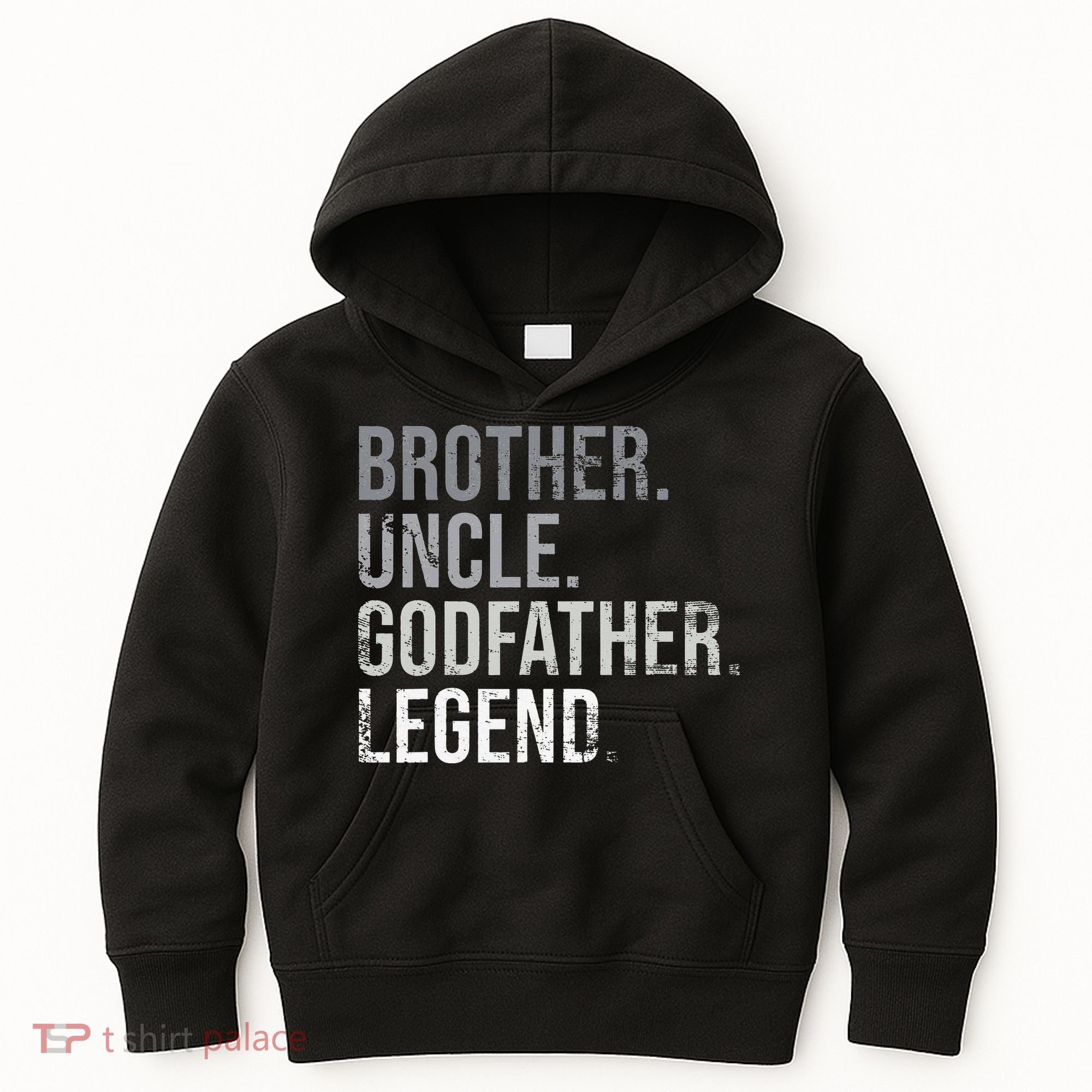 Brother Uncle Godfather Legend Best Funny Uncle Kids Hoodie