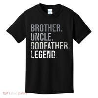Brother Uncle Godfather Legend Best Funny Uncle Kids T-Shirt thumb 0