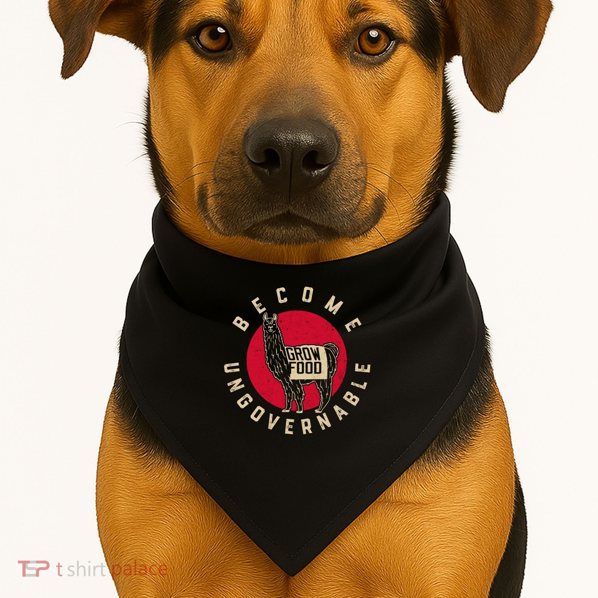 Become Ungovernable Grow Food USA-Made Doggie Bandana