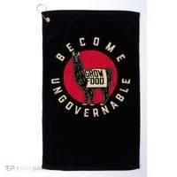 Become Ungovernable Grow Food Golf Towel thumb 0