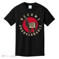 Become Ungovernable Grow Food Kids T-Shirt thumb 0