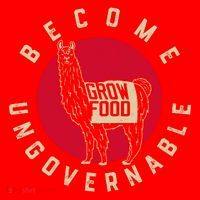 Become Ungovernable Grow Food Santa Hat thumb 1