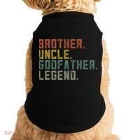 Brother Uncle Godfather Legend Fun Best Funny Uncle Doggie Tank thumb 0
