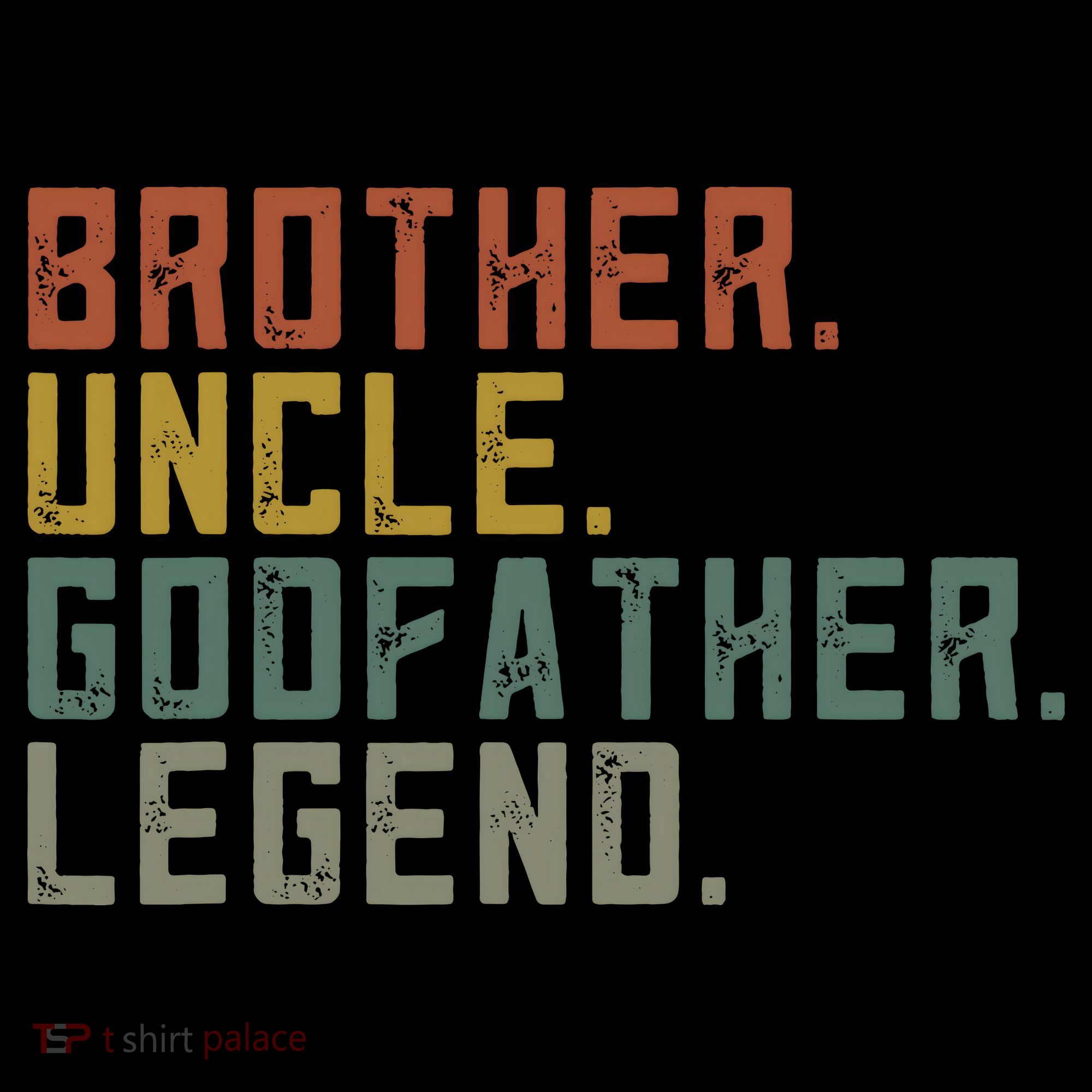 Brother Uncle Godfather Legend Fun Best Funny Uncle Hoodie