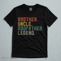 Brother Uncle Godfather Legend Fun Best Funny Uncle T-Shirt thumb 5