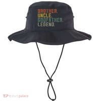Brother Uncle Godfather Legend Fun Best Funny Uncle Bucket Hat thumb 0
