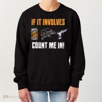 Beer UTV Guns Lover Four Wheeler Quad OffRoading SxS ATV Women's Sweatshirt thumb 0