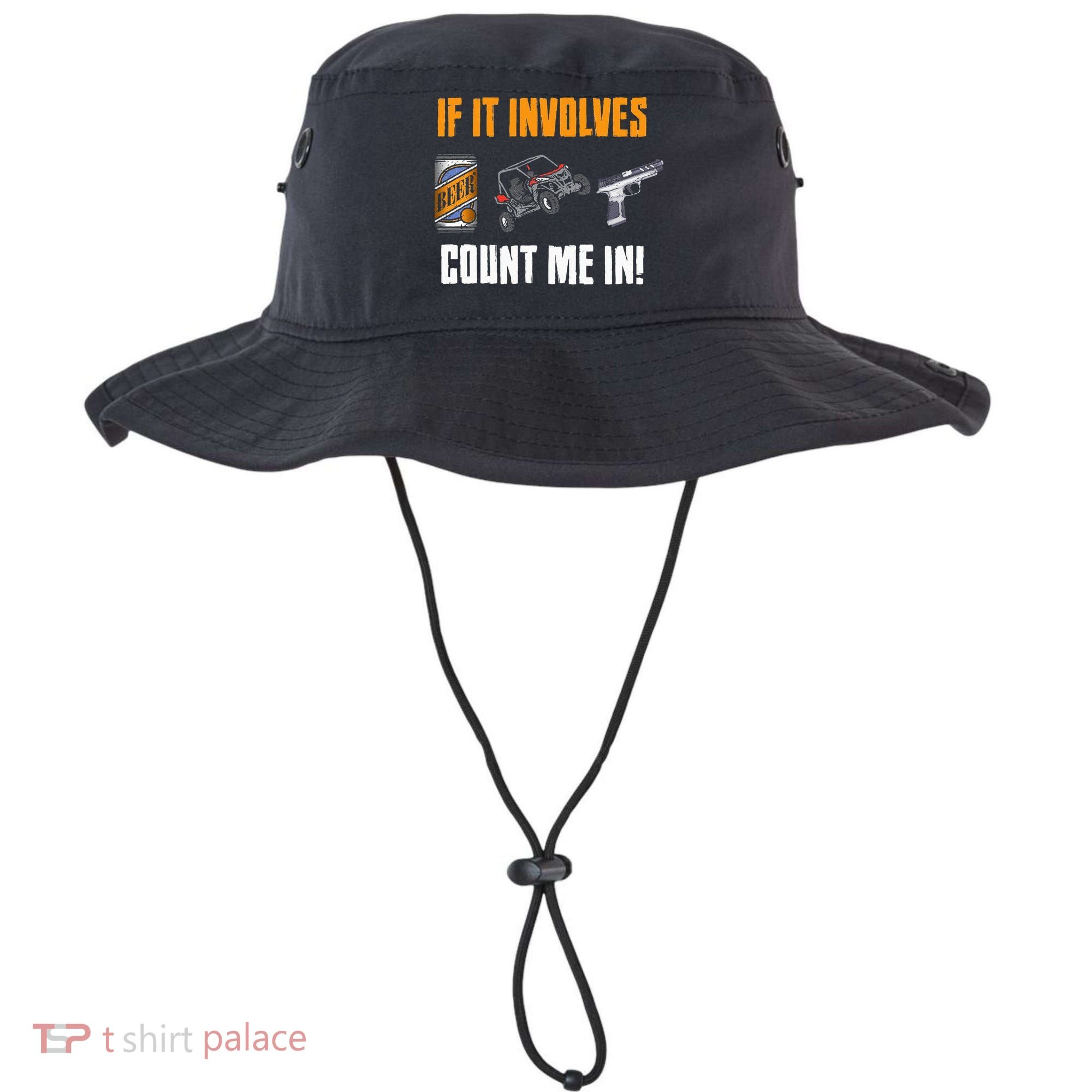 Beer UTV Guns Lover Four Wheeler Quad OffRoading SxS ATV Bucket Hat