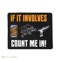 Beer UTV Guns Lover Four Wheeler Quad OffRoading SxS ATV Mousepad thumb 0