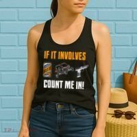 Beer UTV Guns Lover Four Wheeler Quad OffRoading SxS ATV Women's Tank Top thumb 2