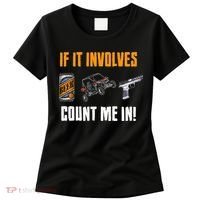 Beer UTV Guns Lover Four Wheeler Quad OffRoading SxS ATV Women's T-Shirt thumb 0