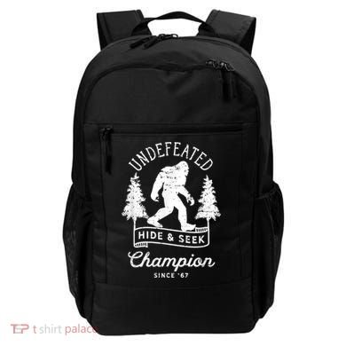 Bigfoot Undefeated Hide And Seek Champion Distressed Backpack