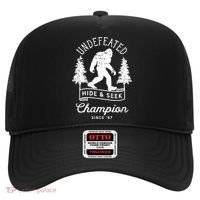 Bigfoot Undefeated Hide And Seek Champion Distressed Hat thumb 0