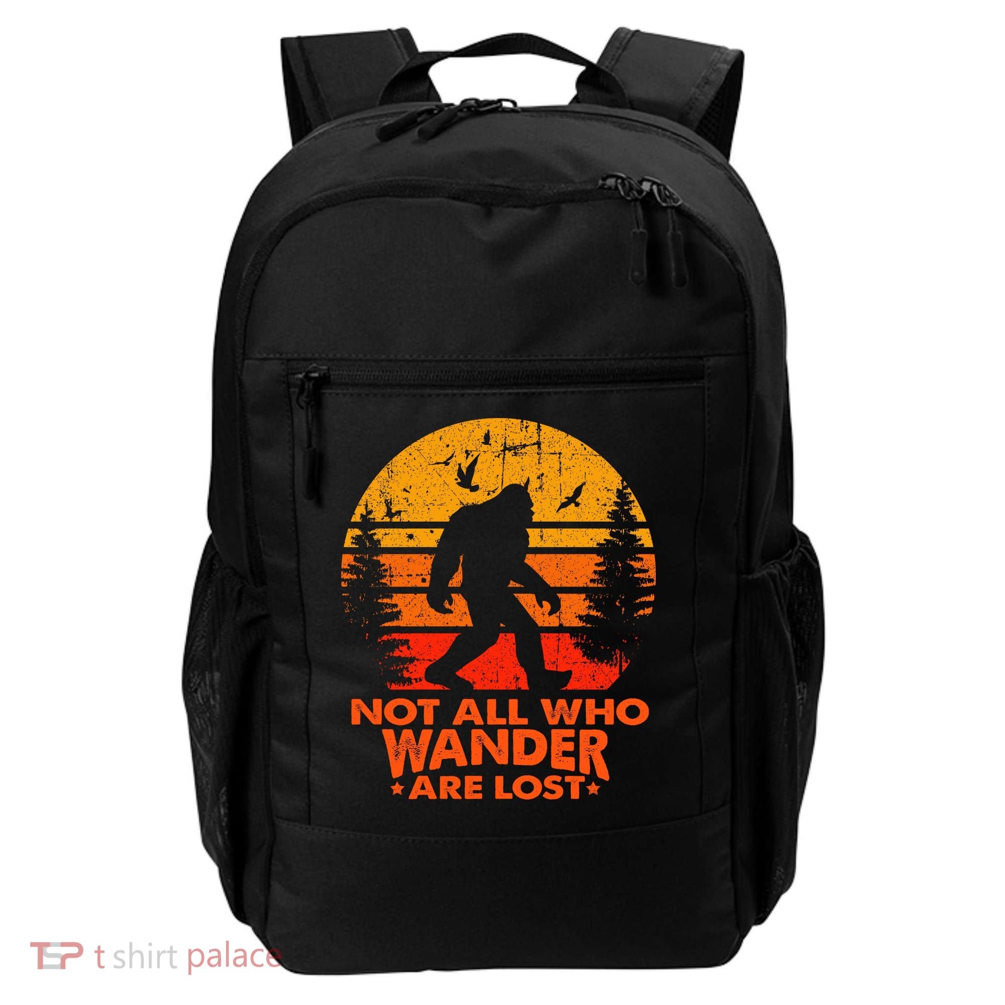 Bigfoot Undefeated Hide And Seek Champion Distressed Sunset Backpack