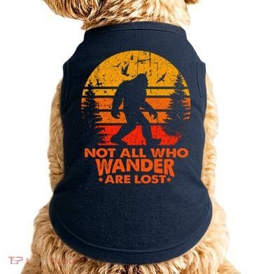 Bigfoot Undefeated Hide And Seek Champion Distressed Sunset Doggie Tank