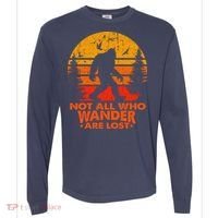 Bigfoot Undefeated Hide And Seek Champion Distressed Sunset Comfort Colors Heavyweight Long Sleeve T-Shirt thumb 0