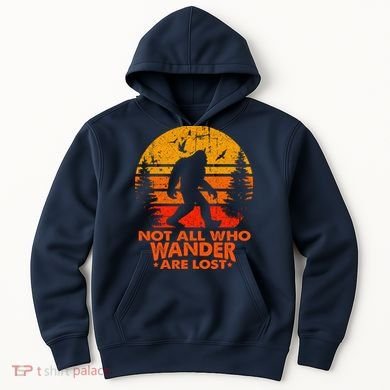 Bigfoot Undefeated Hide And Seek Champion Distressed Sunset Hoodie