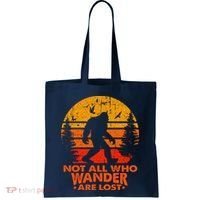 Bigfoot Undefeated Hide And Seek Champion Distressed Sunset Tote Bag thumb 0