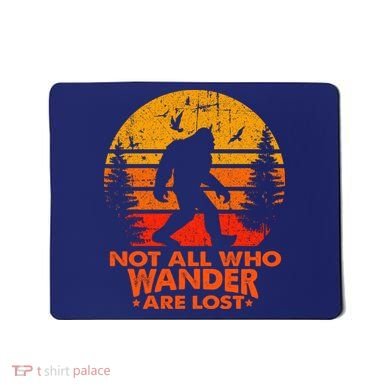 Bigfoot Undefeated Hide And Seek Champion Distressed Sunset Mousepad